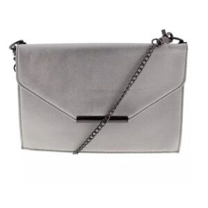 Elegant silver Chain Shoulder Bag